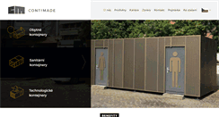Desktop Screenshot of contimade.cz
